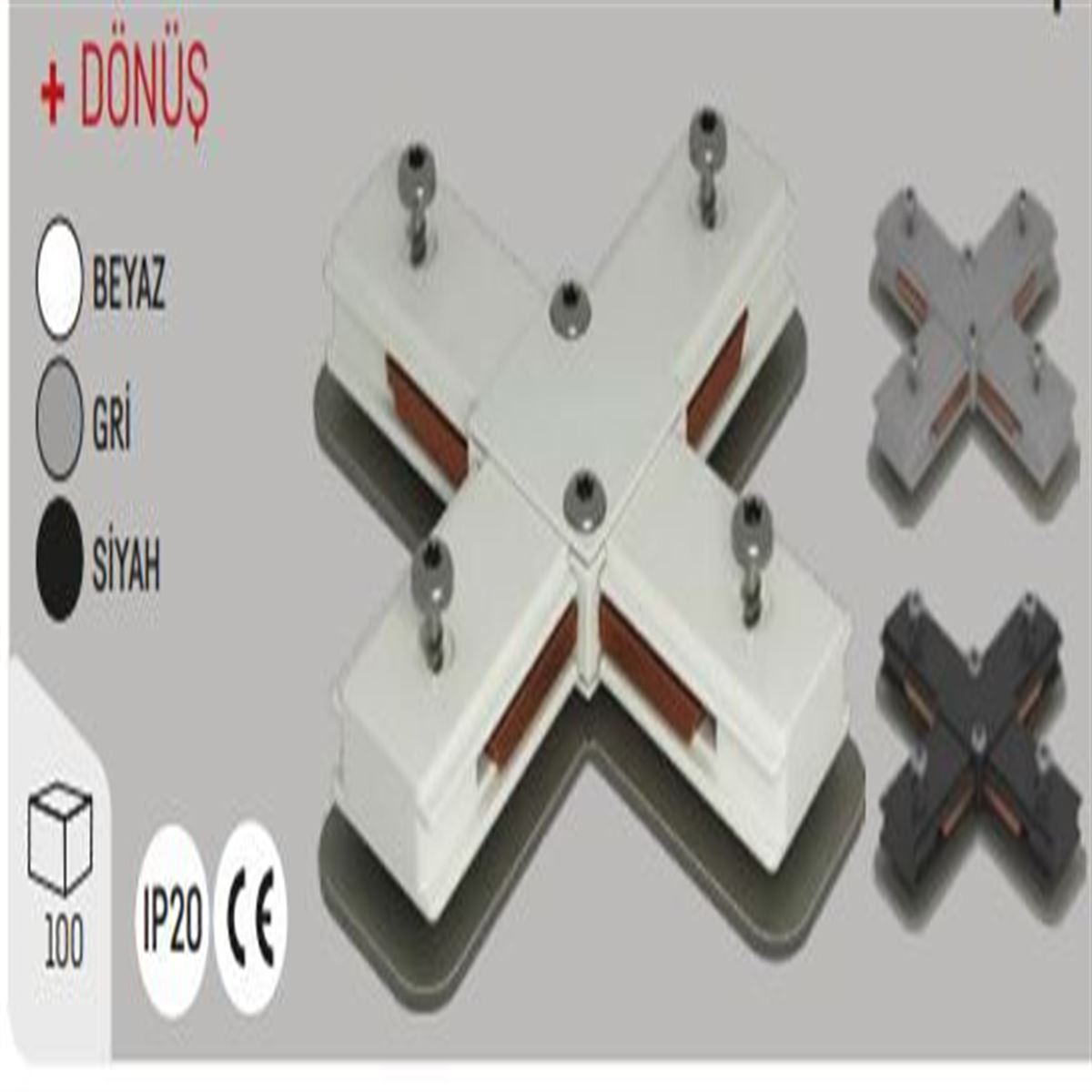 MONOFAZE RAY + DÖNÜŞ SİYAH 1